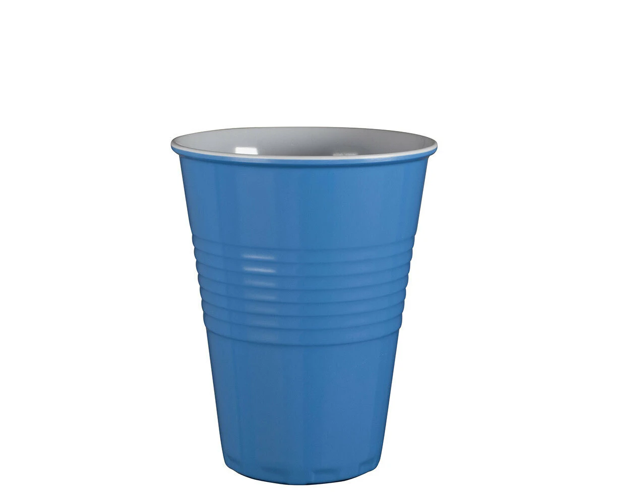 Serroni 400ml Miami Melamine/Plastic Reusable Cup Coffee Tumbler Cornflower Blue