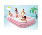 Intex Swim Center Inflatable Vinyl Family Swimming Pool Kids Outdoor Fun 6+ Pink