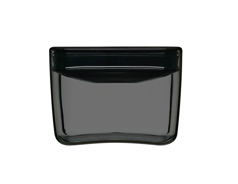 ClickClack 900ml Display Cube Air Tight Pantry Plastic Storage Container Black