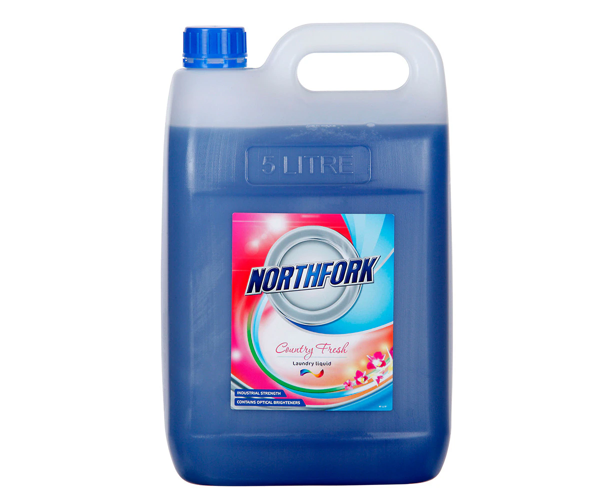 Northfork 5L Country Fresh Garment/Laundry Washing Machine Liquid Detergent Soap