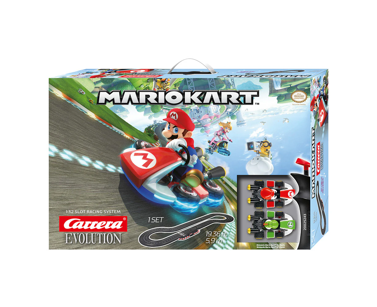 Carrera Evolution Mario Kart 8 Kids/Childrens Slot Racing Track 5.9m Toy Set 8+