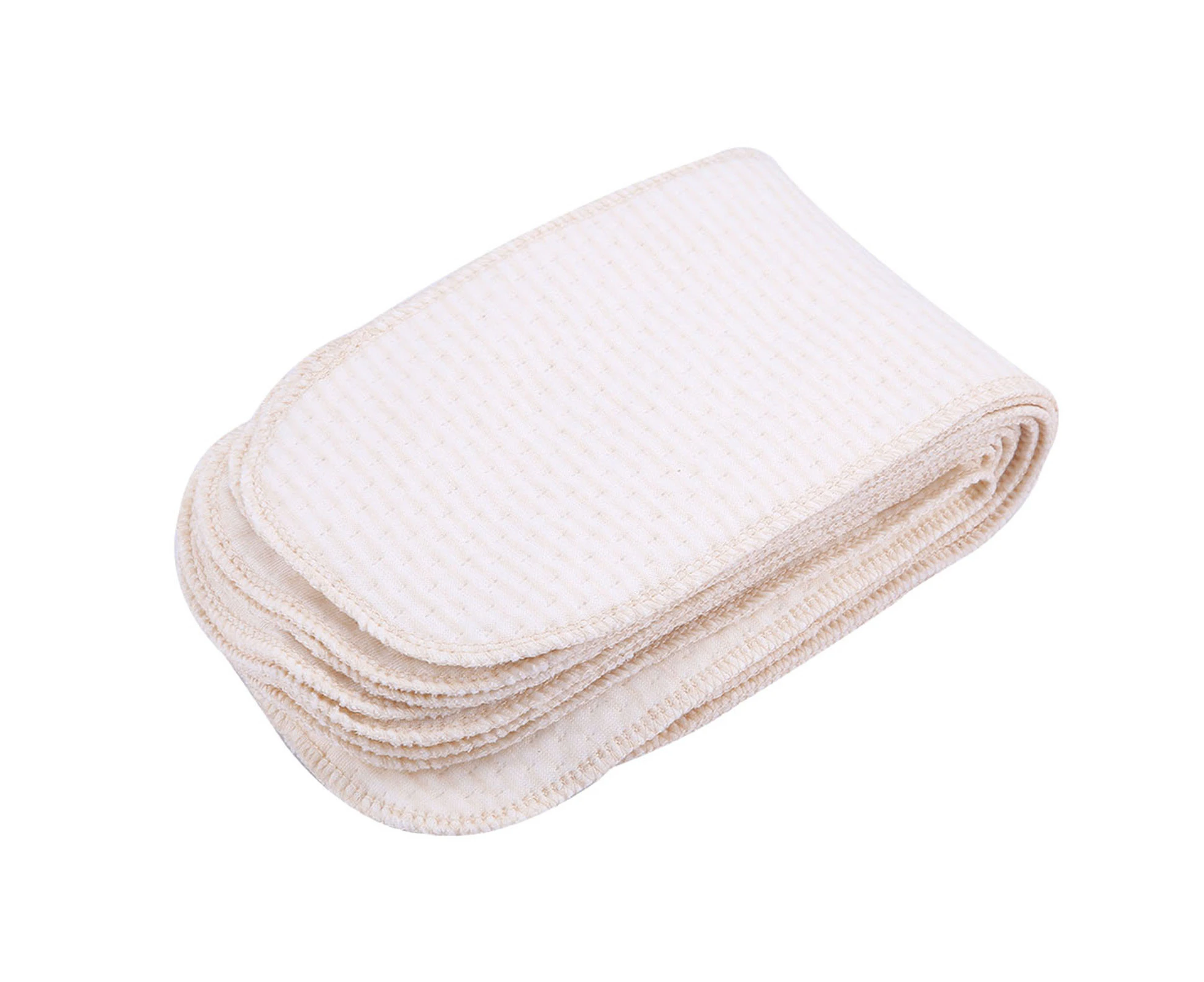 10Pcs/lot Breathable Cotton Baby Nappies Newborn Reusable Washable Insert Diaper Cloth