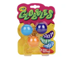 3pc Crayola Kids/Childrens Globbles Squeezy Orbs/Balls Fidget Toy Assorted 48m+