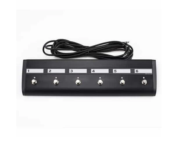 Marshall PEDL-91016 6-Button Footswitch Pedal for New DSL Amplifier Speakers BLK