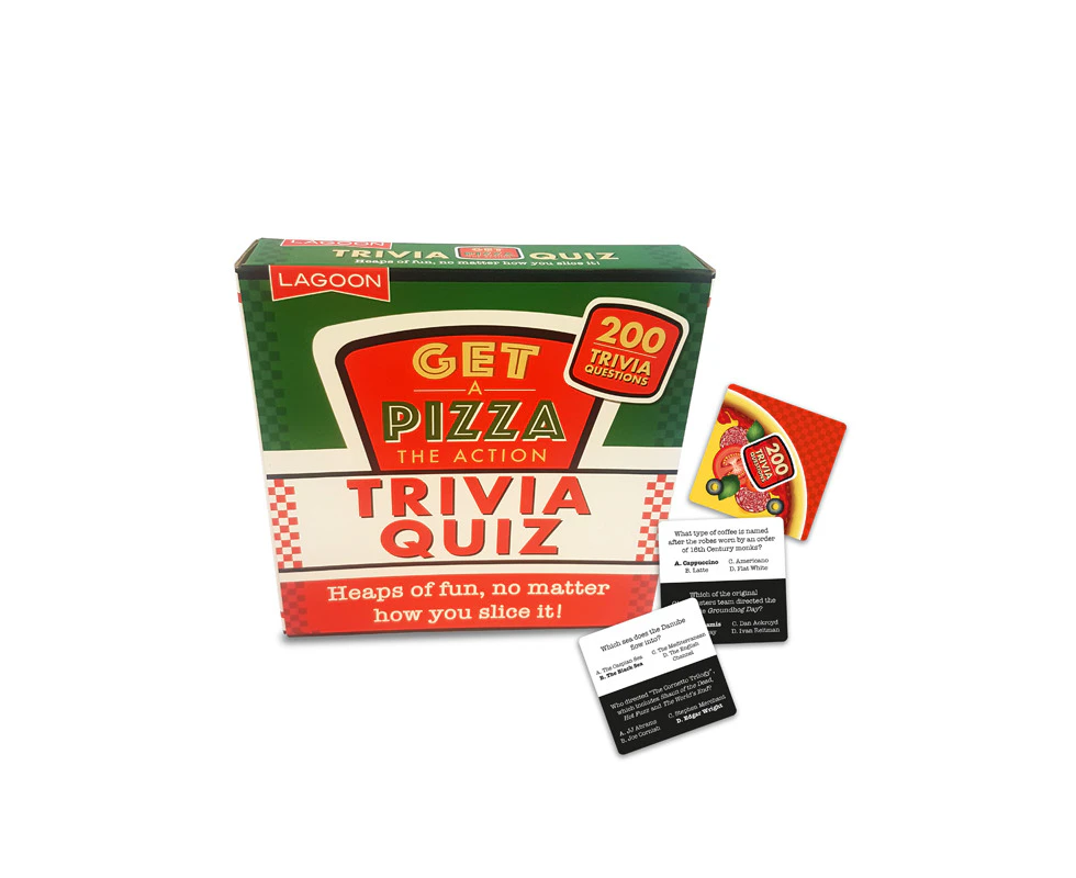 Lagoon Get A Pizza The Action Trivia Quiz Interactive Kids/Children Game Toy 8+