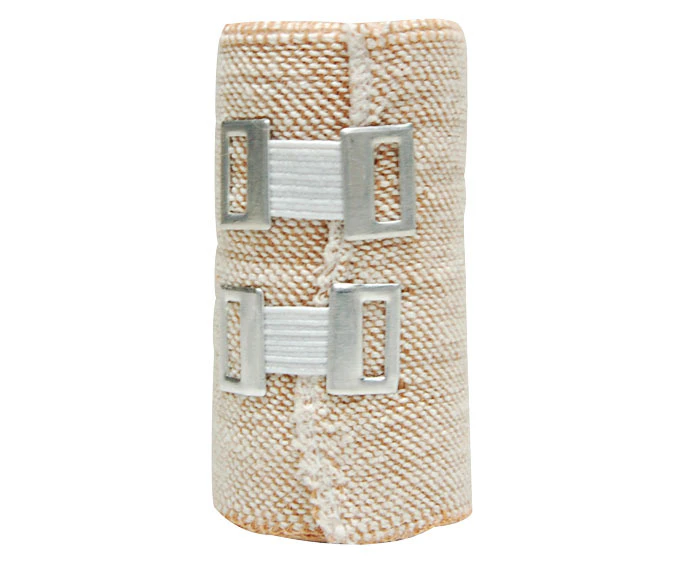 Universal Crepe Bandage Heavyweight 7.5cm x 2.3m Unstretched 4.5m Stretched Smooth Brown 12 Pack