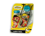 Minions Walkie Talkies Set Kids/Children/Friends Play/Talk 60m Range Yellow