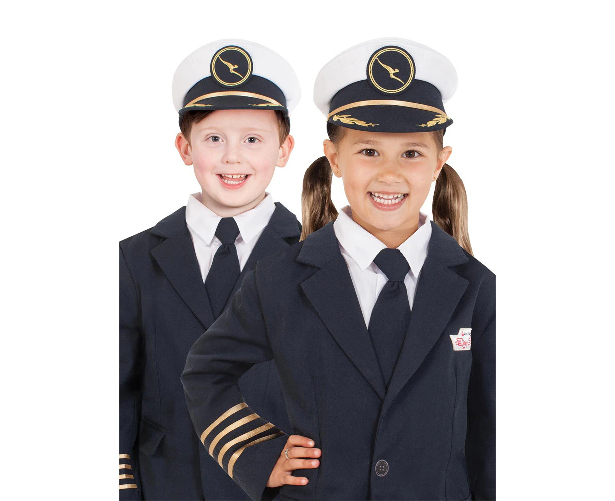 QANTAS Pilot's Hat Child Costume Accessory Variant Size Value Child