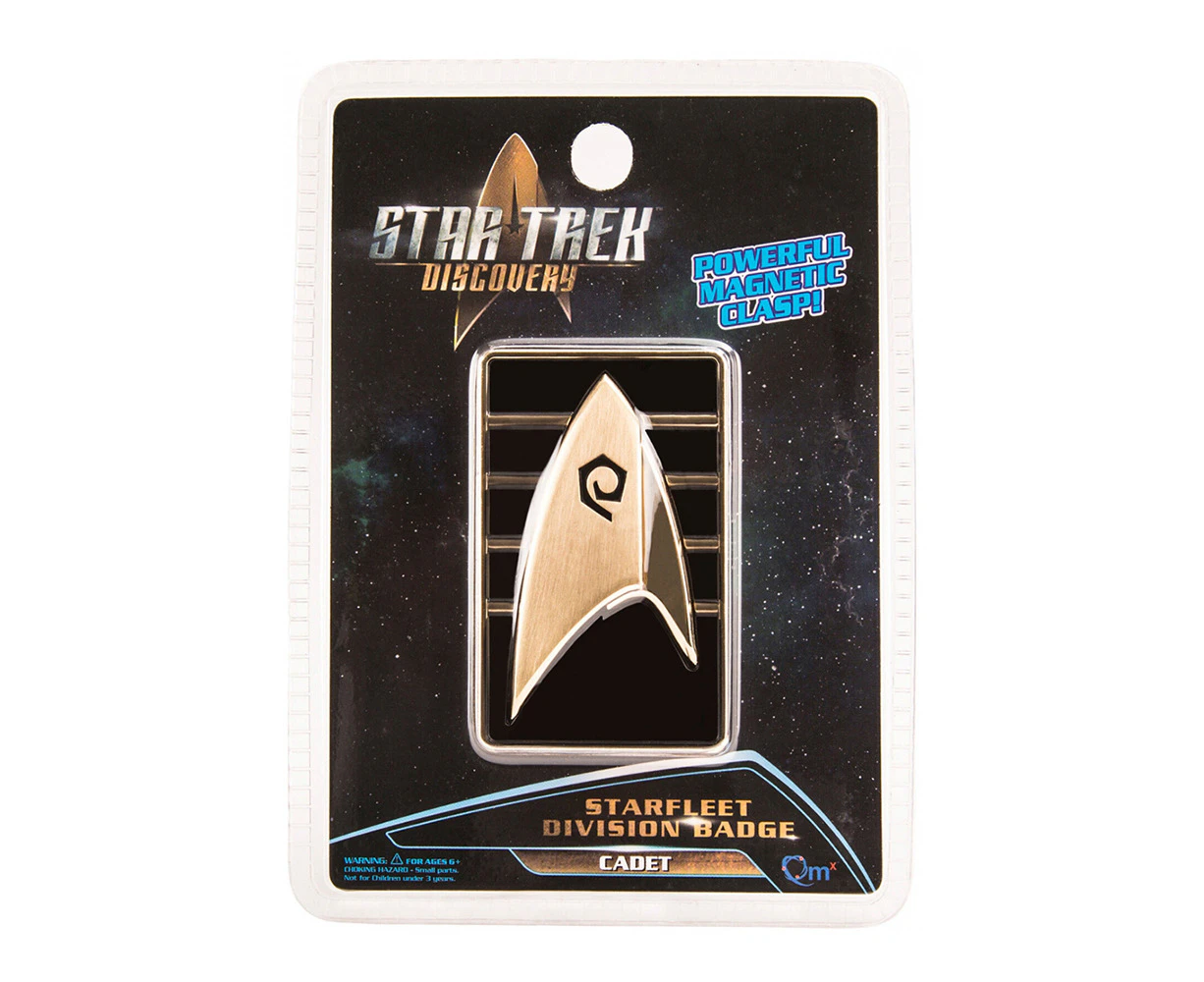 Quantum Mechanix Star Trek Discovery Badge Cadet TV Movie Replica Costume