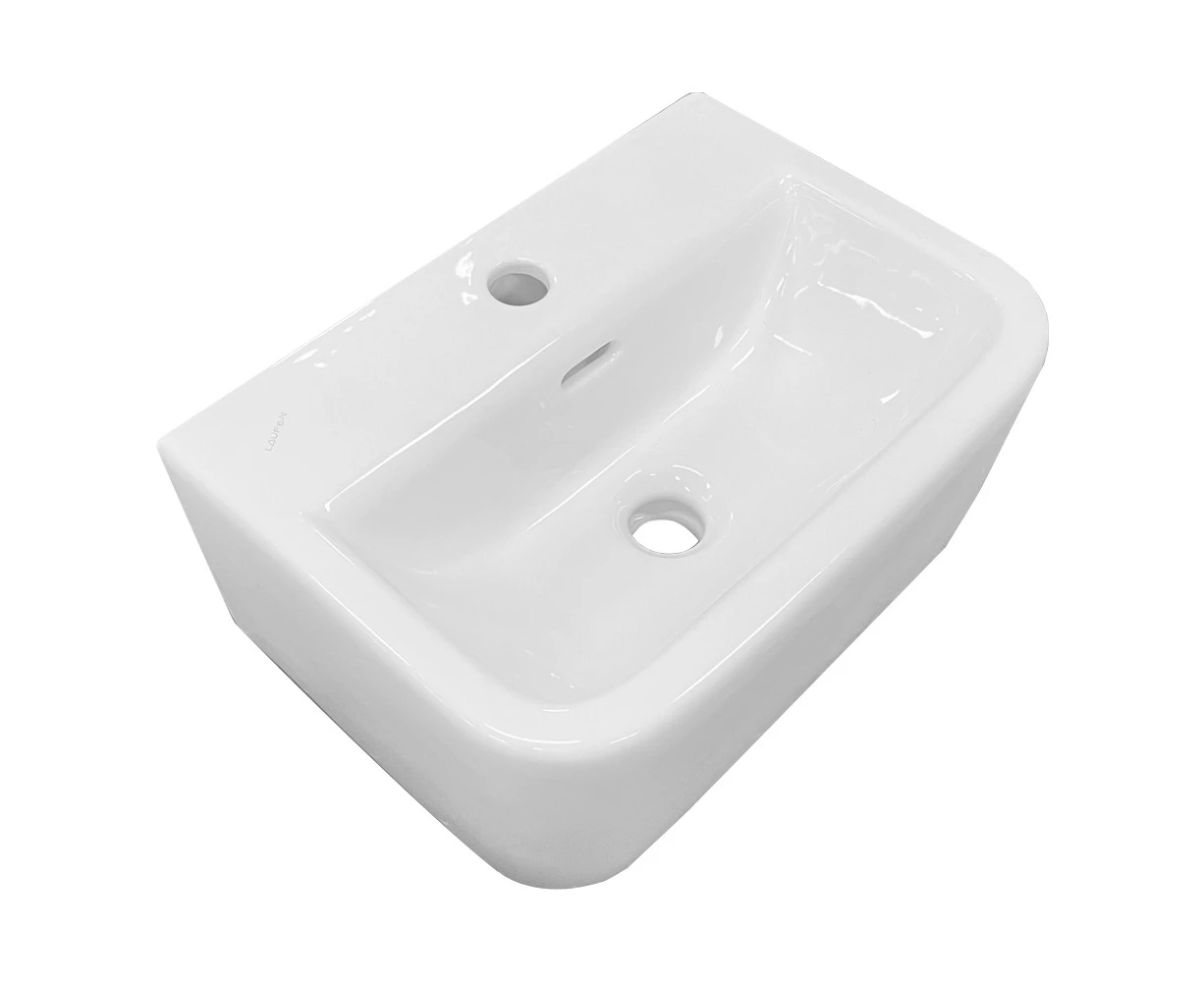 Laufen Form Bathroom/Vanity Ceramic Countertop/Wall Mounted Basin White 815674