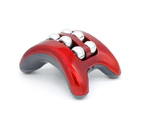 Spatastic 15cm Mini Vibrating Foot Massager/Relaxing Travel Shiatsu Roller Red