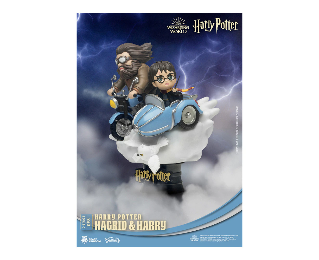 Beast Kingdom D Stage Harry Potter Hagrid and Harry Potter Figurine Model