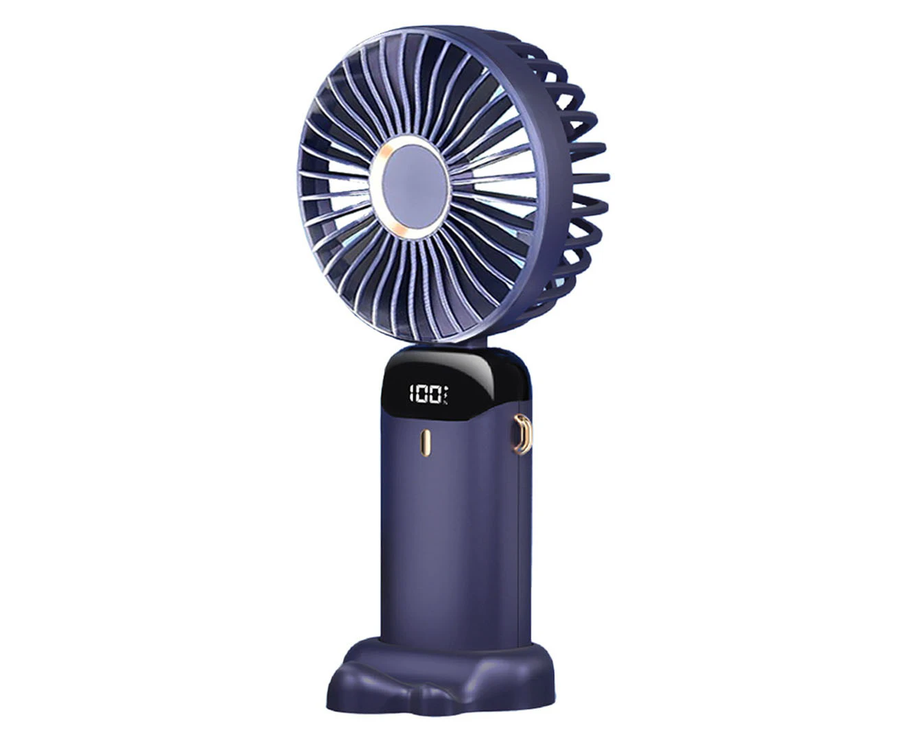 Koolmaxx 3 in 1 Rechargable Portable Ultra Adjustable Indoor/Outdoor Fan Blue