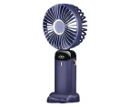 Koolmaxx Ultra 3-in-1 Rechargeable Portable Fan - Blue