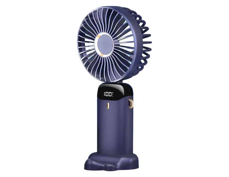 Koolmaxx Ultra 3-in-1 Rechargeable Portable Fan - Blue