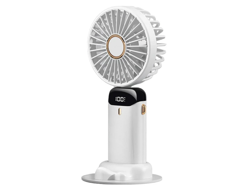 Koolmaxx Ultra 3-in-1 Rechargeable Portable Fan - White