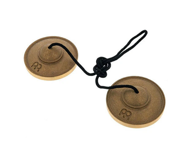 Meinl Percussion Finger 6cm Music Cymbals w/ Cord Hand Musical Instrument Bronze