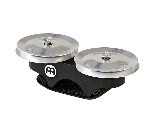 Meinl Percussion Finger Music Aluminum Jingles/Shaker Musical Instrument Black