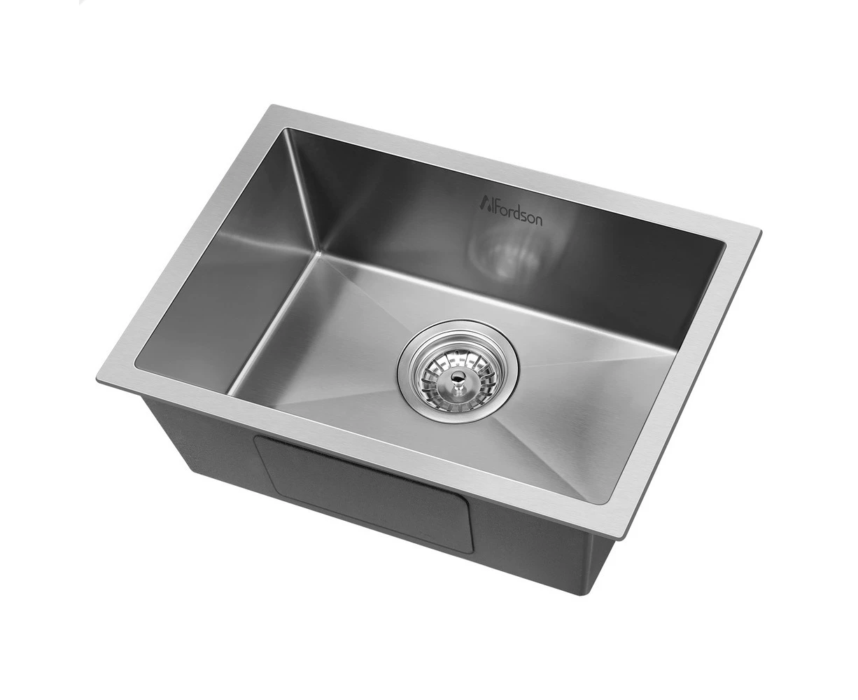 ALFORDSON Kitchen Sink Stainless Steel Drop in Flush Under Mount Bowl 450X300MM