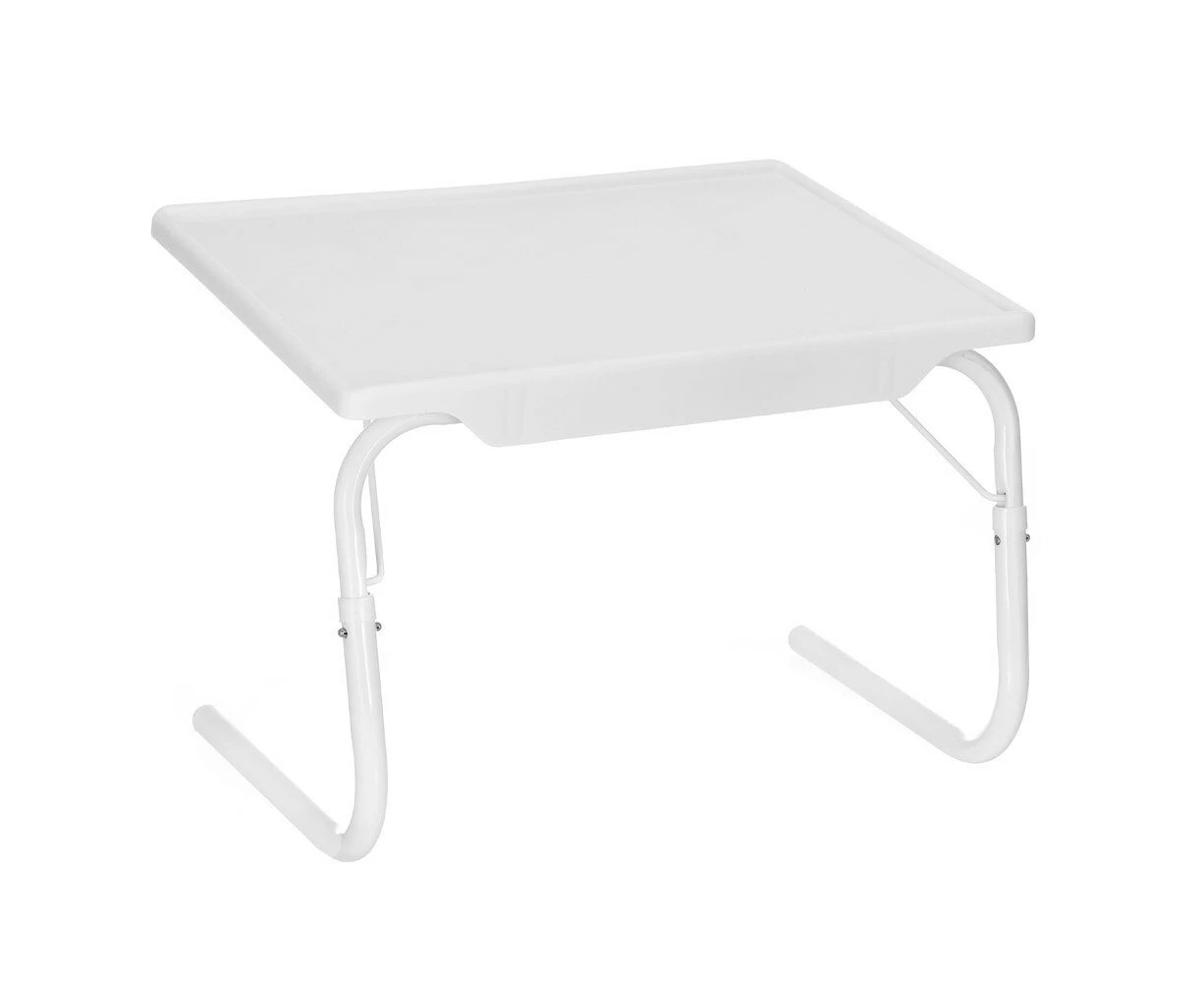 Boxsweden Bed Mate 52cm Handy Foldable Laptop Desk/Table Tray Home White