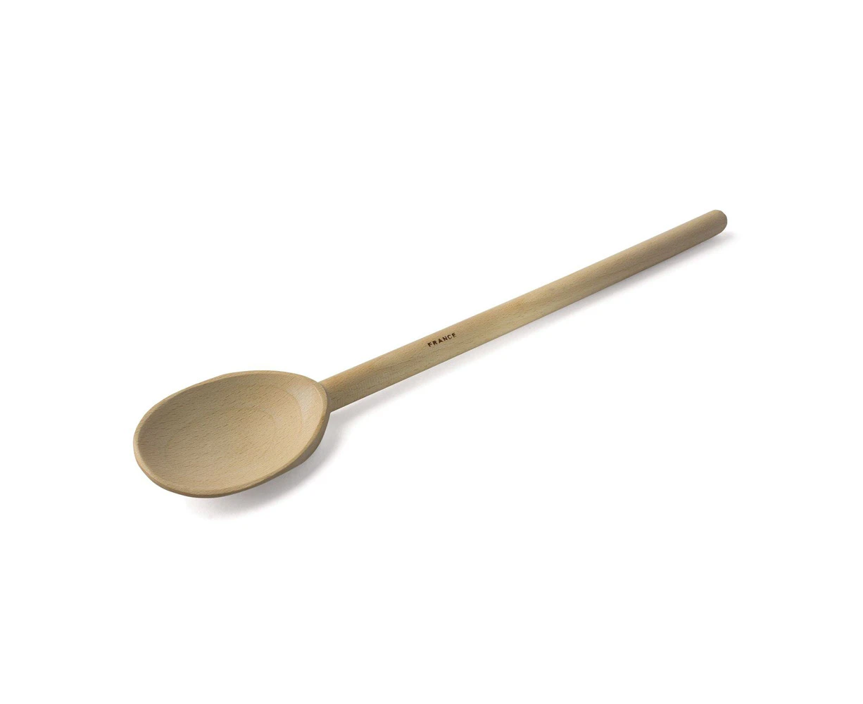 Euroline 35cm Wooden Spoon Kitchen Food Stirring/Mixing Cooking Utensil Beige