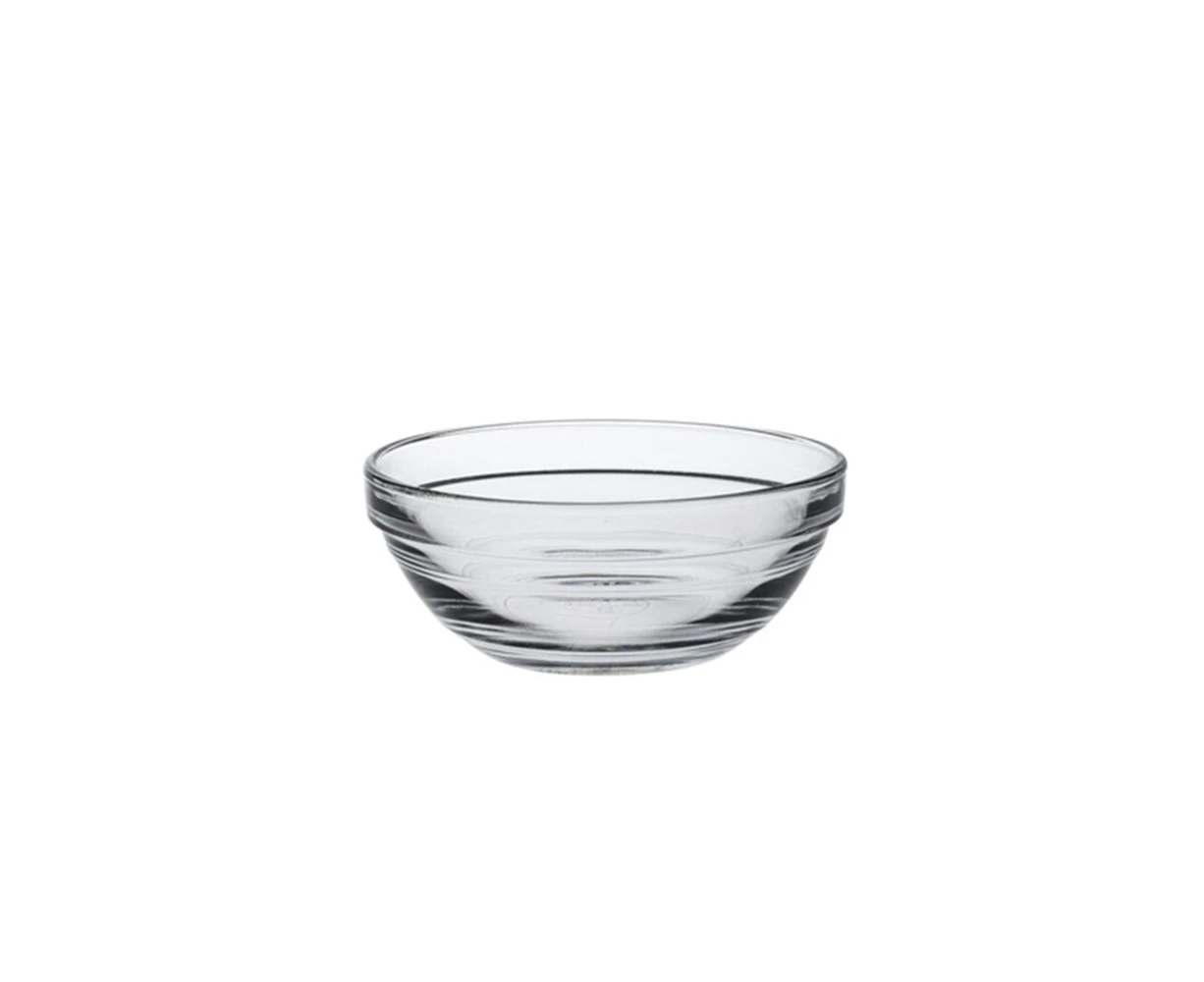 Duralex Lys 10.5cm/205ml Stackable Glass Dish Bowl Round Serving Tableware Clear