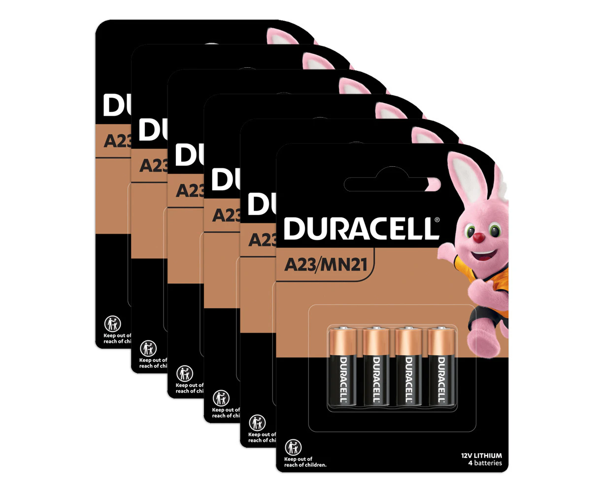 6x 4pc Duracell Specialty MN21 Alkaline Battery Single Use Batteries