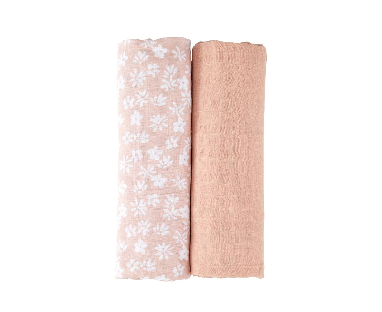 MyHouse - Kids MyHouse Kids Baby Set of 2 Swaddle - Floral