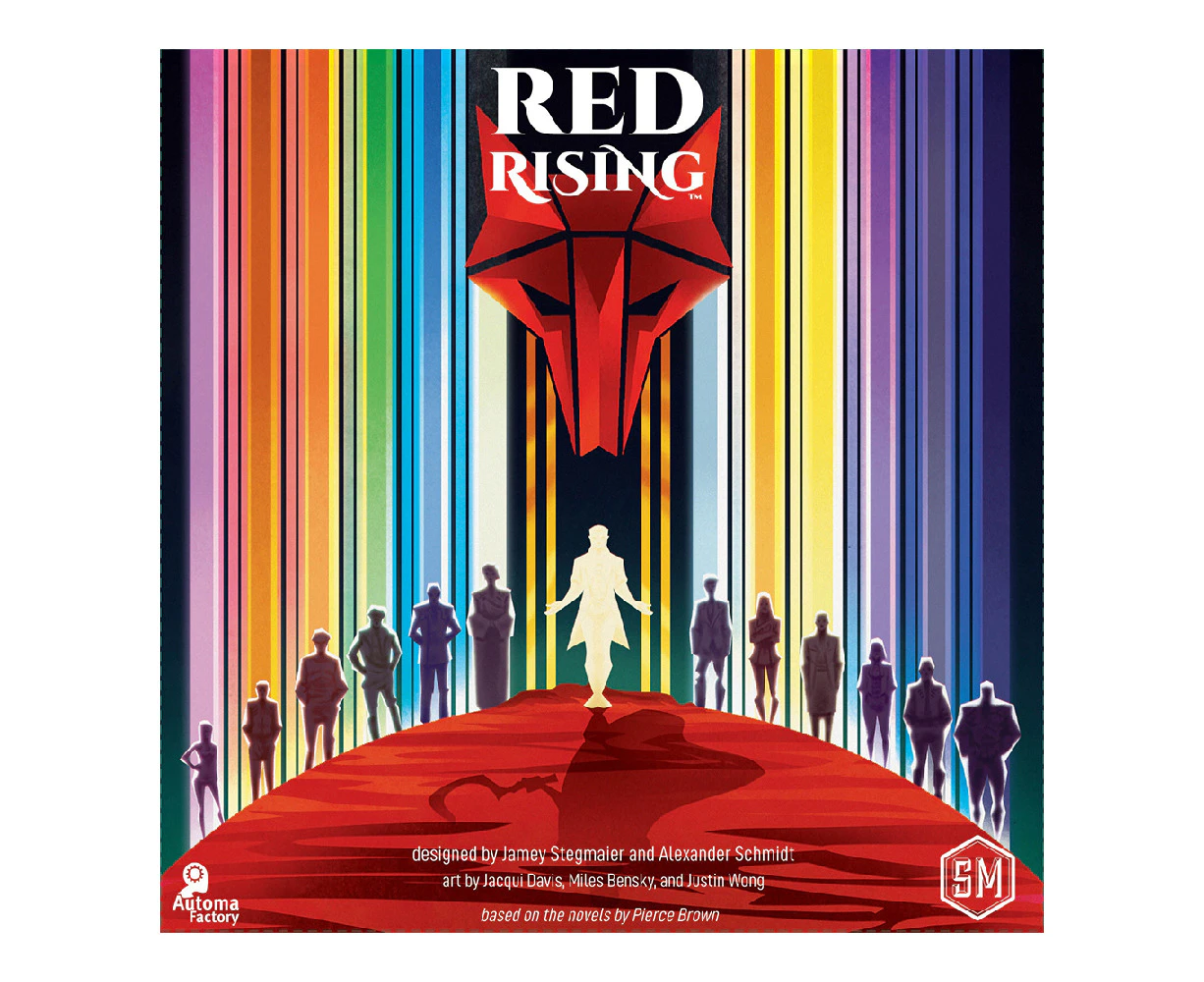 Stonemaier Games Red Rising Strategy Board Game Trading Card 2-6 Players 18y+