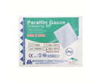 Livingstone Paraffin Gauze Swab Dressings 5 x 5 cm Sterile Single Pack 50 Box