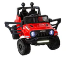 Lenoxx Kids' 4x4 Jeep 12V Motorised Ride-On - Red