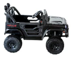 Lenoxx Kids' 4x4 Jeep 12V Motorised Ride-On - Black