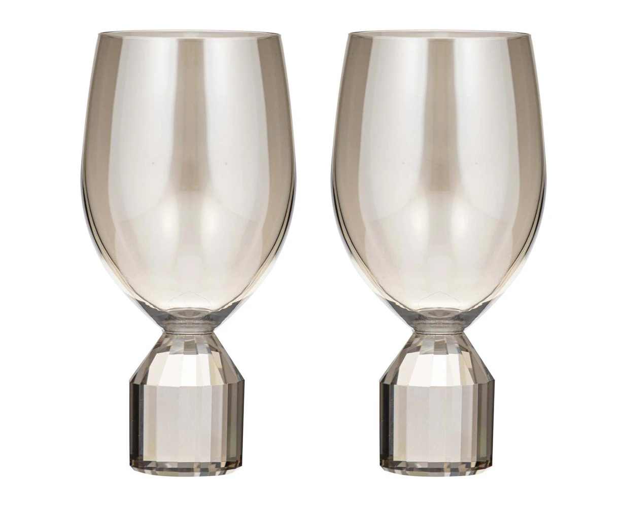 2PK Tempa Ava 460ml/17cm Crystal Wine Glass Cocktail Drinkware Set Champagne