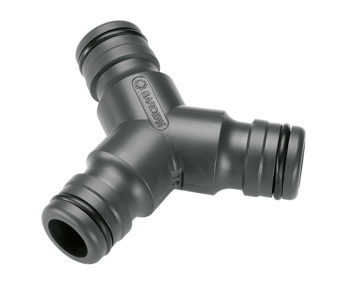 Gardena Maxi-Flo 3-Way Union Y Coupling Garden Watering Hose Connector