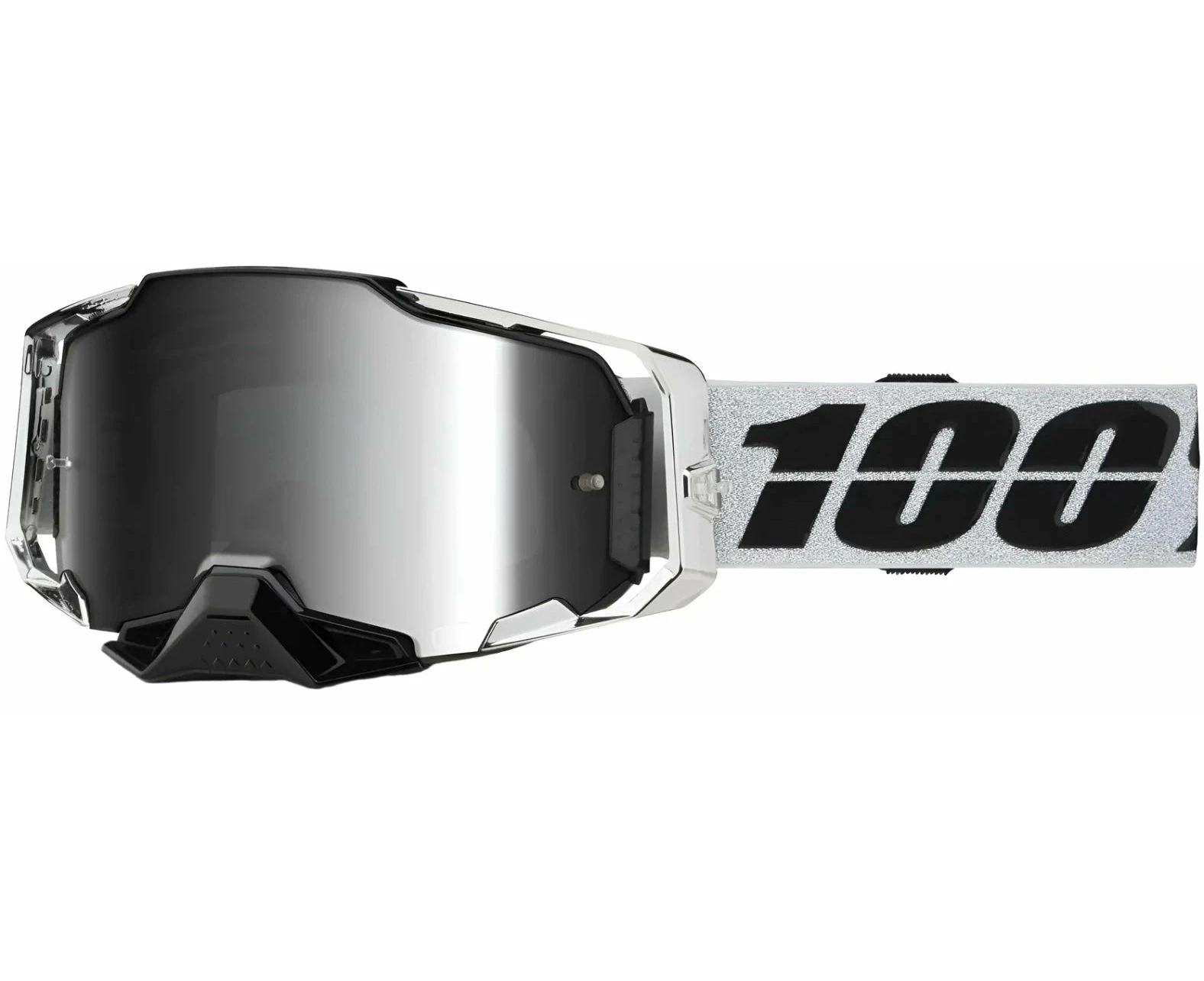 100% Armega Goggles - Royal / Blue Mirror