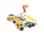 120pc Construct IT DIY Truck Work Set Toy w/ Tools Play STEM Build Kit Kids 8y+