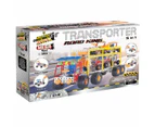 579pc Construct IT DIY 5in1 Transporter Truck Toy w/Tools STEM Build Kit Kids 8+