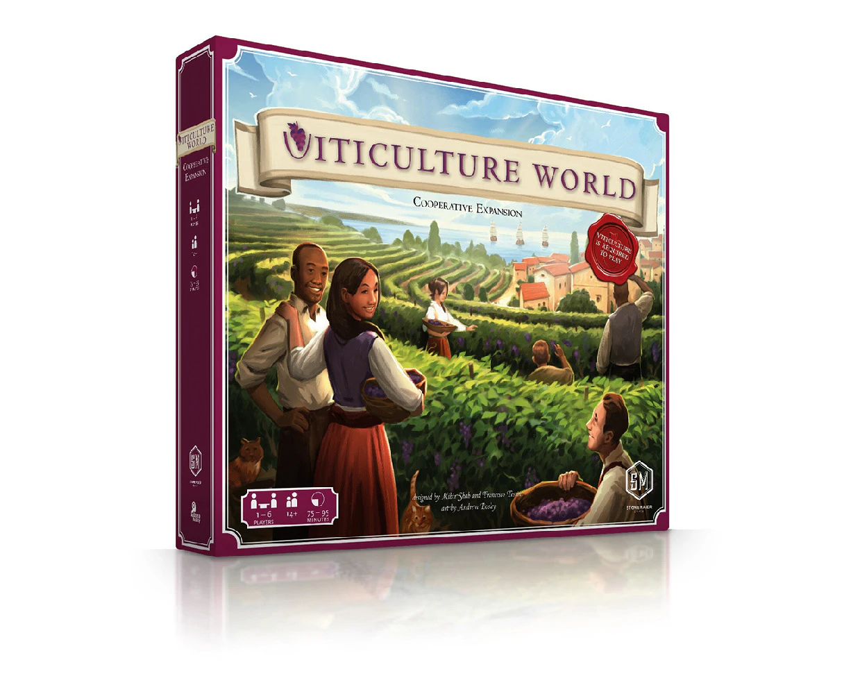 Stonemaier Games Viticulture World Board Game Family Fun Play Teens 14y+