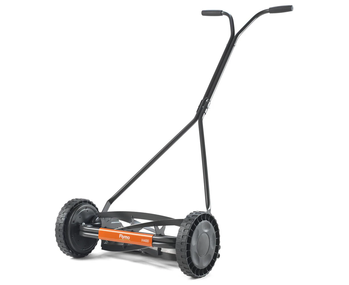 Flymo H400 High Quality Steel Hand Push Outdoor Garden Grass Lawn Mower