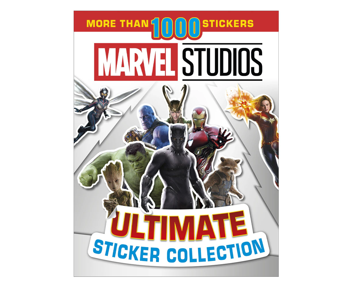 Marvel Studios Ultimate Sticker Collection Paperback Book Kids Collectable