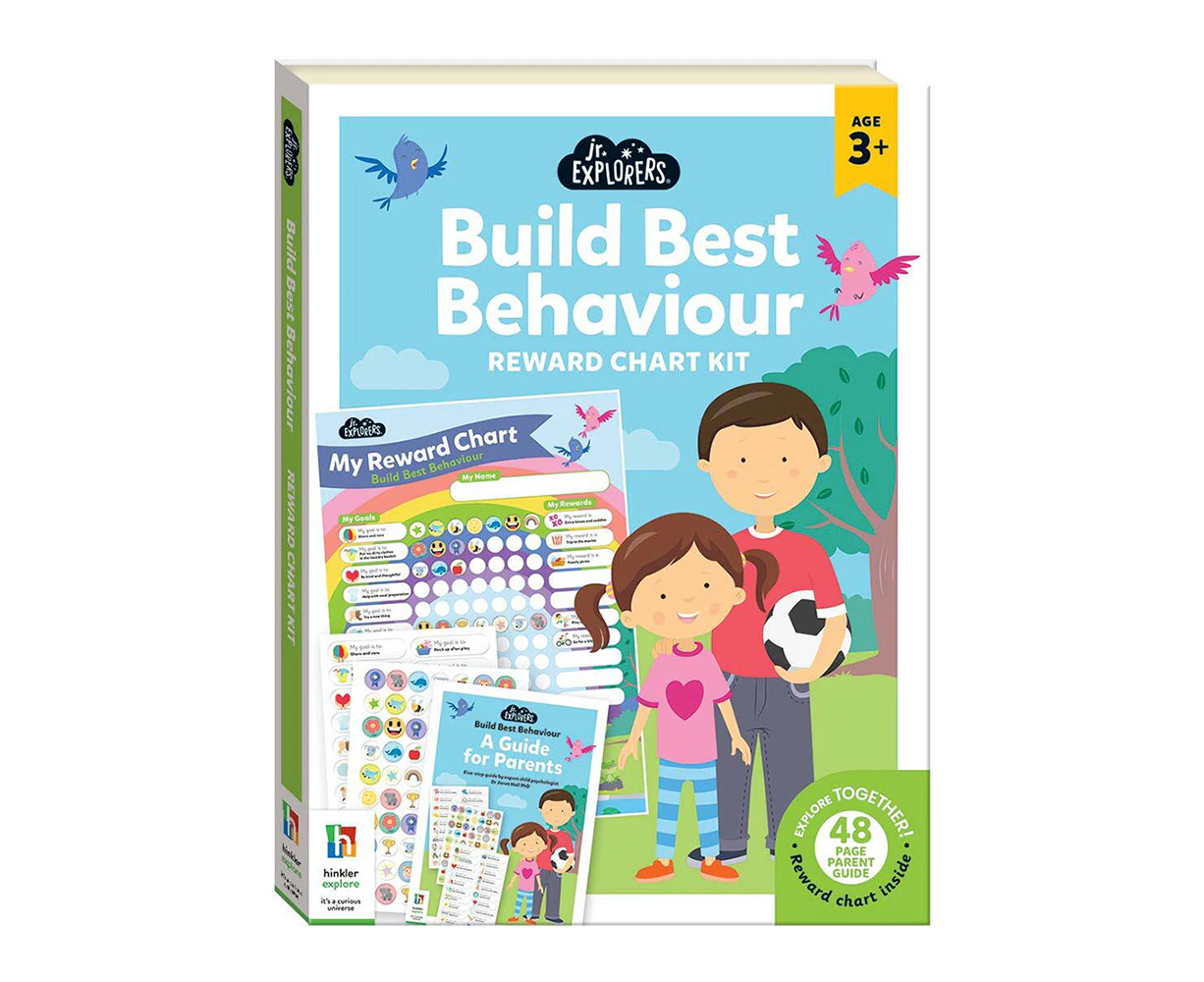 Junior Explorers Best Behaviours Reward Chart Childrens Book Learning 2y+