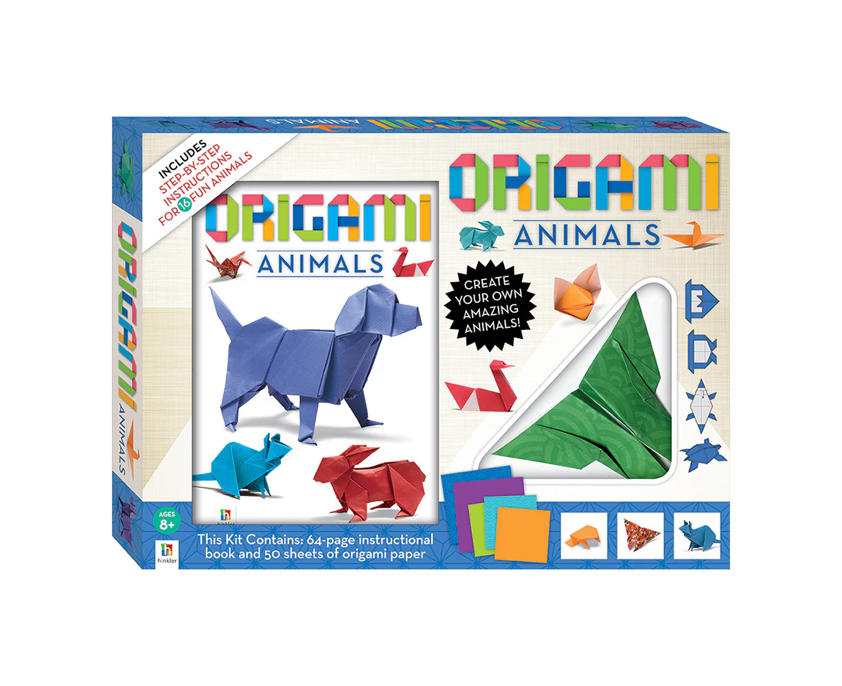 Zap! Extra Origami Animals Paper Craft Art Activity Kit Kids DIY Folding