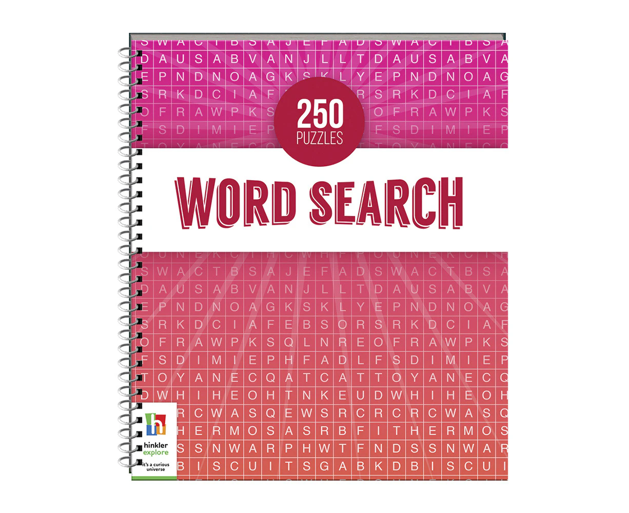 Solve It! 250 Puzzles Word Search Puzzle Book Challenge Activity