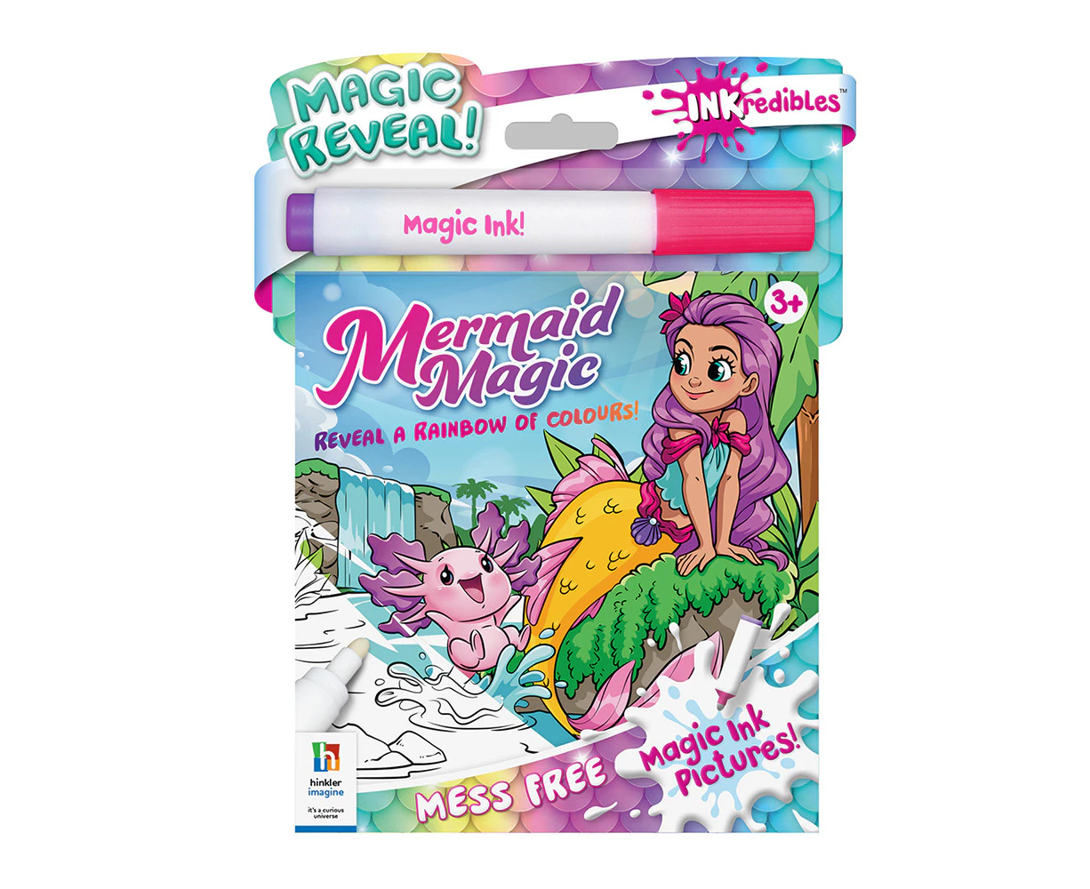 Inkredibles Magic Ink Pictures Mermaid Magic Activity Kit Mess-Free Art 3y+