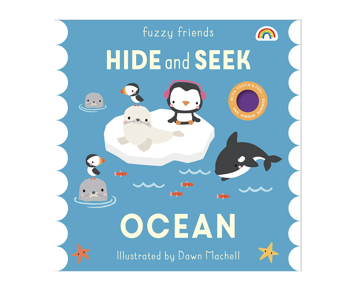 Really Decent Books Fuzzy Friends Ocean Kids/Children Educational Fun Book 1y+