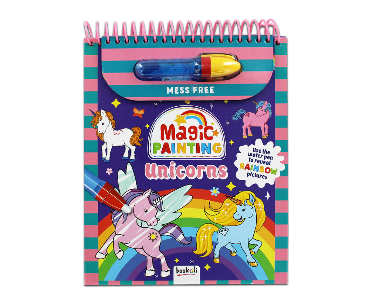 Inkredibles Magic Painting Unicorns Kids/Children Colouring Art Activity Book