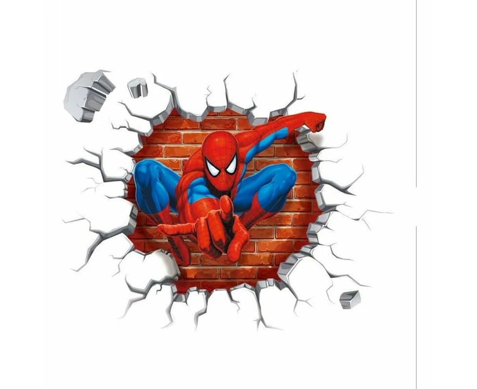 Spiderman Wall Stickers 3D Poster Ultimate Spider-Man wall sticker Spiderman wall sticker Spiderman wall sticker Ephé