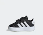 Adidas Toddlers Grand Court 2.0 Sneakers - Core Black/White