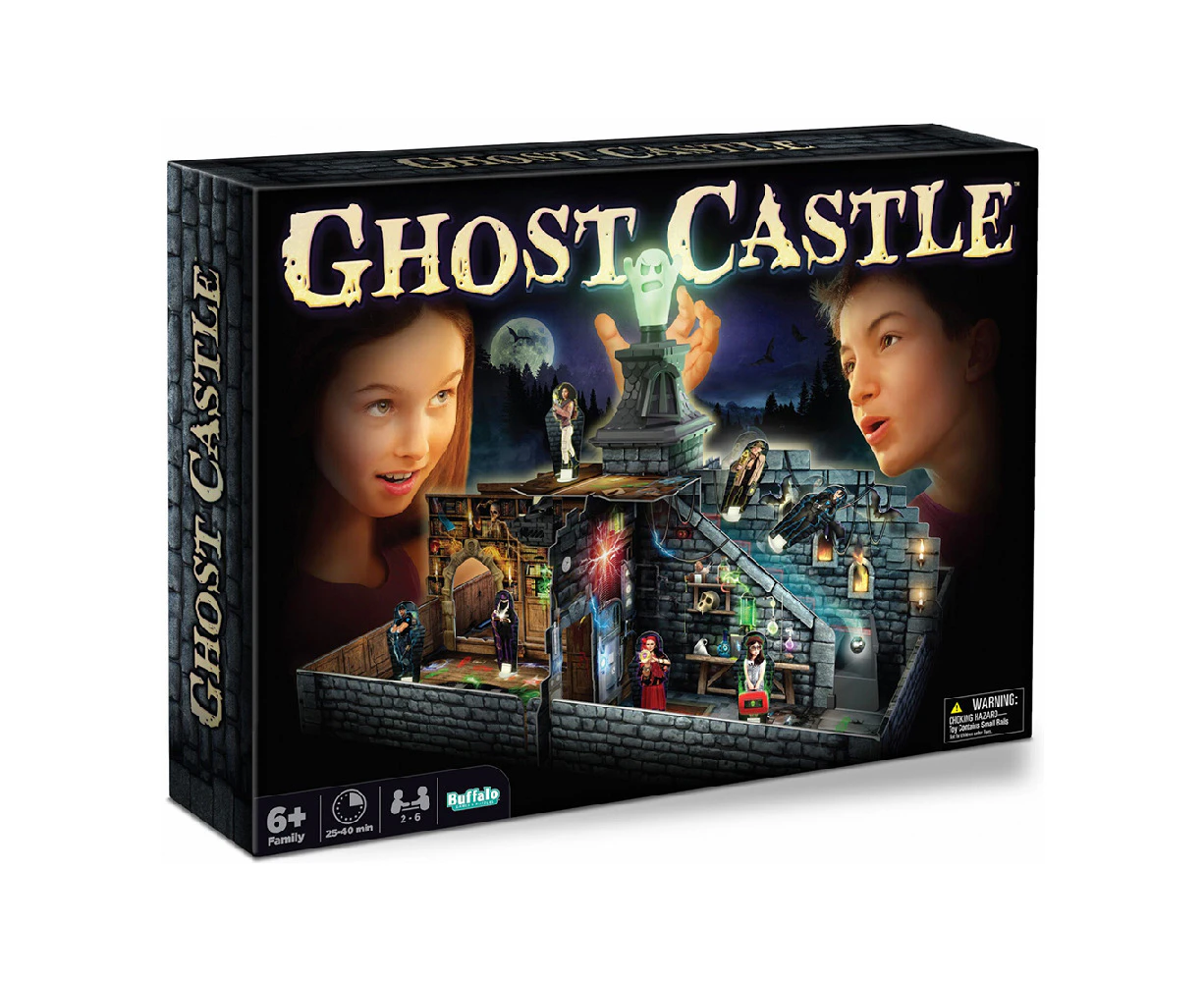 Fantastic Factory Ghost Castle Investigator 2-6 Player Kid/Family Board Game 6y+