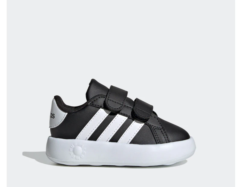 Adidas Toddlers Grand Court 2.0 Sneakers - Core Black/White